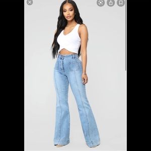 New Fashion nova ready for you flare jeans 13